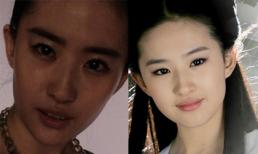 Giật mình ảnh mặt mộc của Lưu Diệc Phi, fan vỡ mộng