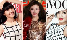 Ba mỹ nhân cùng đọ sắc khai xuân bìa tạp chí 