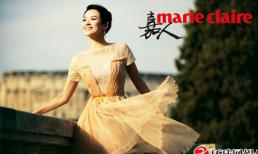 Ngắm Chương Tử Di trên bìa Marie Claire 