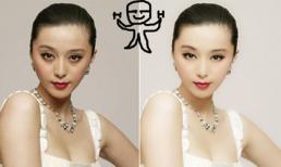 Vạch trần khuôn mặt xấu của sao khi không photoshop