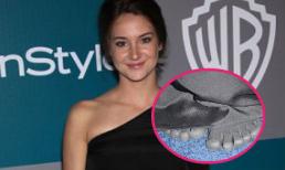 Shailene Woodley "chân đất" lên thảm đỏ