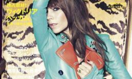 Victoria Beckham khiêu khích "lộ" nội y trên bìa báo