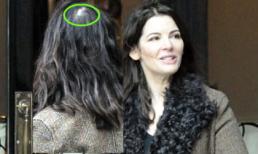 Nigella Lawson với "thảm họa đầu hói' xuống đường