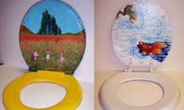 Giật mình vì những chiếc toilet nghệ thuật