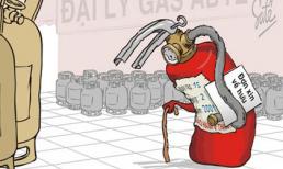 Biếm họa về gas và bình gas