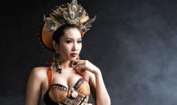 Hoa hậu Việt hóa nữ thần gợi cảm trong trang phục dân tộc 