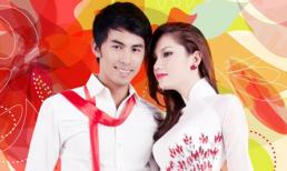 Tình yêu lung linh sắc xuân với tông màu tím, xanh, đỏ…