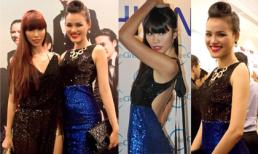 Tuyết Lan “mượn” váy Hà Anh đi nhận giải thưởng