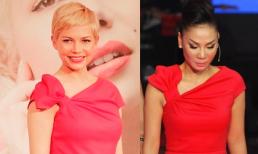 Thu Minh diện váy 40 triệu đụng hàng với sao thế giới