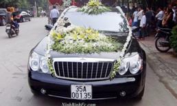 Dàn xe sang gần trăm tỷ đi rước dâu ở Ninh Bình