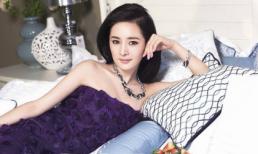 Dương Mịch đẹp đằm thắm khoe vai thon