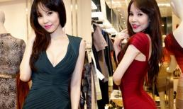 Ngọc Bích “vô tư” khoe vòng một căng tràn