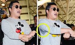 "Cha đẻ Gangnam Style" toát mồ hôi "vùng cánh" ở sân bay