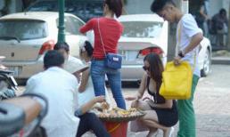 Khánh Thy lang thang ăn kem, mua ô mai sấu trên phố cổ Hà Nội