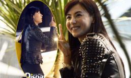 Trương Bá Chi mặt mộc "tung tăng" mua sắm 