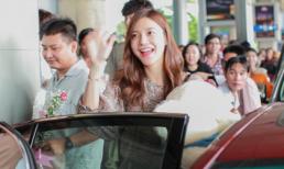 Ngôi sao Hàn Quốc Cha Ye-Ryeon gây "náo loạn" sân bay Tân Sơn Nhất