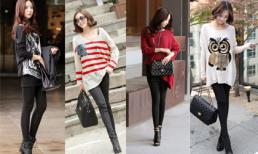 Dịu dàng thời trang dạo phố ngày thu