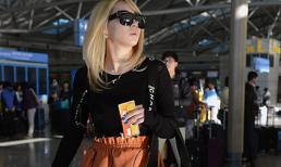 Choáng với độ cao của gót giày CL (2NE1)