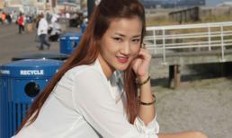 Maya mặt mộc rạng rỡ trên đất Mỹ