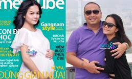 Phạm Quỳnh Anh bất ngờ khoe bụng bầu trên báo