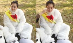 "Em gái quốc dân" bỗng... mọc lông trắng muốt