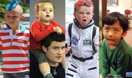 Điểm danh những cậu hoàng tử đáng yêu của nhà sao Âu - Á