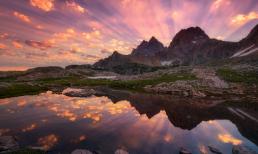 Choáng ngợp trước bức tranh thiên nhiên thu kỳ ảo