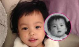 Con gái Triệu Vy được ca ngợi đáng yêu hơn mẹ lúc nhỏ