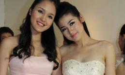 Á hậu Tú Anh - Hoàng Anh bẽn lẽn trong lần đầu mặc váy cưới