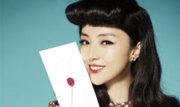 Đổng Tuyền quyến rũ với tóc mái cuốn cuộn tròn