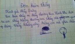 'Đơn kiện thầy' ngộ nghĩnh của học sinh 11 tuổi