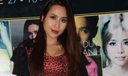 Lưu Hương Giang môi đỏ gợi cảm tham dự Đêm nhạc ủng hộ Wanbi Tuấn Anh