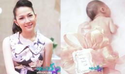 Linh Nga tái xuất đẹp rạng rỡ trong tiệc đầy tháng con gái