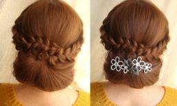 Tóc tết dịu dàng đón thu sang