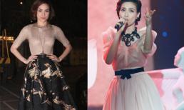 Mặc váy xòe cổ điển và ngọt ngào như Hà Hồ