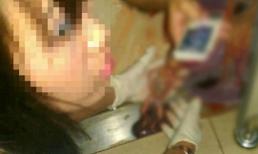 Bức ảnh nữ sinh phá thai tại nhà gây sốc