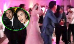 Choáng với màn nhảy Gangnam Style Hà Tăng trong đám cưới