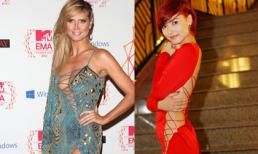  Heidi Klum mặc váy "nhái" Hồng Quế 