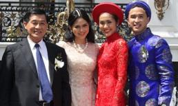 Gia đình Hà Tăng tặng toàn bộ quà cưới tiền tỷ cho trẻ nghèo