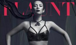 Chương Tử Di khoe 'vùng ngực' táo bạo trên tạp chí Mỹ