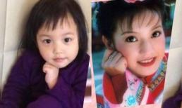 Con gái Triệu Vy "chống cằm" đáng yêu hơn cả mẹ