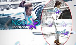 Hà Tăng liên tục "cưỡi" Audi "quần quật" làm việc sau lễ cưới