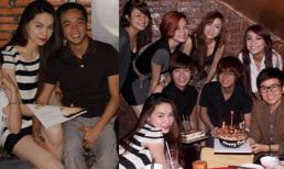 Cường Đô La cùng team Hà Hồ mừng sinh nhật Phương Uyên
