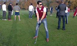 Trương Nam Thành trổ tài chơi golf tại Mr.World