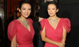 Chương Tử Di diện váy đỏ rạng rỡ giữa dàn sao Âu - Á