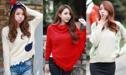 "Đỏm dáng" với áo thụng khéo che vòng eo không thon gọn