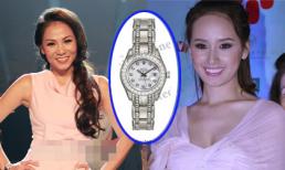 Thu Minh "đụng" đồng hồ tiền tỉ với Mai Phương Thúy
