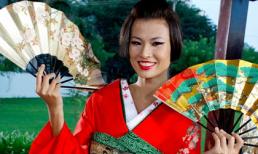 Thí sinh Next Top hóa thiếu nữ Nhật Bản trong trang phục Kimono