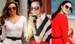 Hà Tăng, Thuỳ Dung "đụng kính" hàng hiệu với loạt sao Hollywood