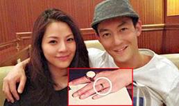 Vợ sắp cưới Trần Quán Hy khoe nhẫn đính hôn